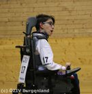 E-Rolli Fahrer Großaufnahme