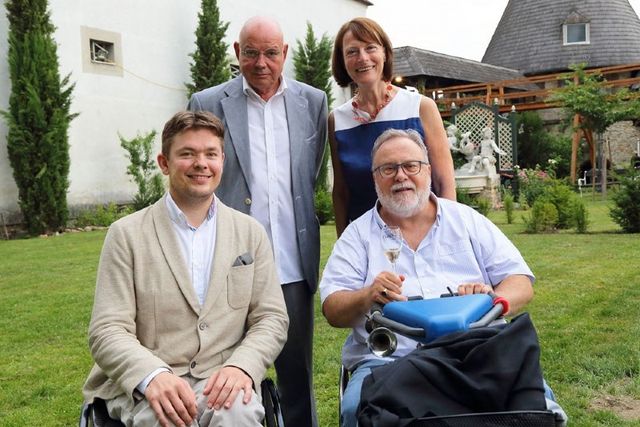 Gruppenbild mit Intendant Böck