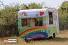 Der bunte Wohnwagen von Christian