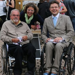 Hans-Jürgen Groß mit Gästen