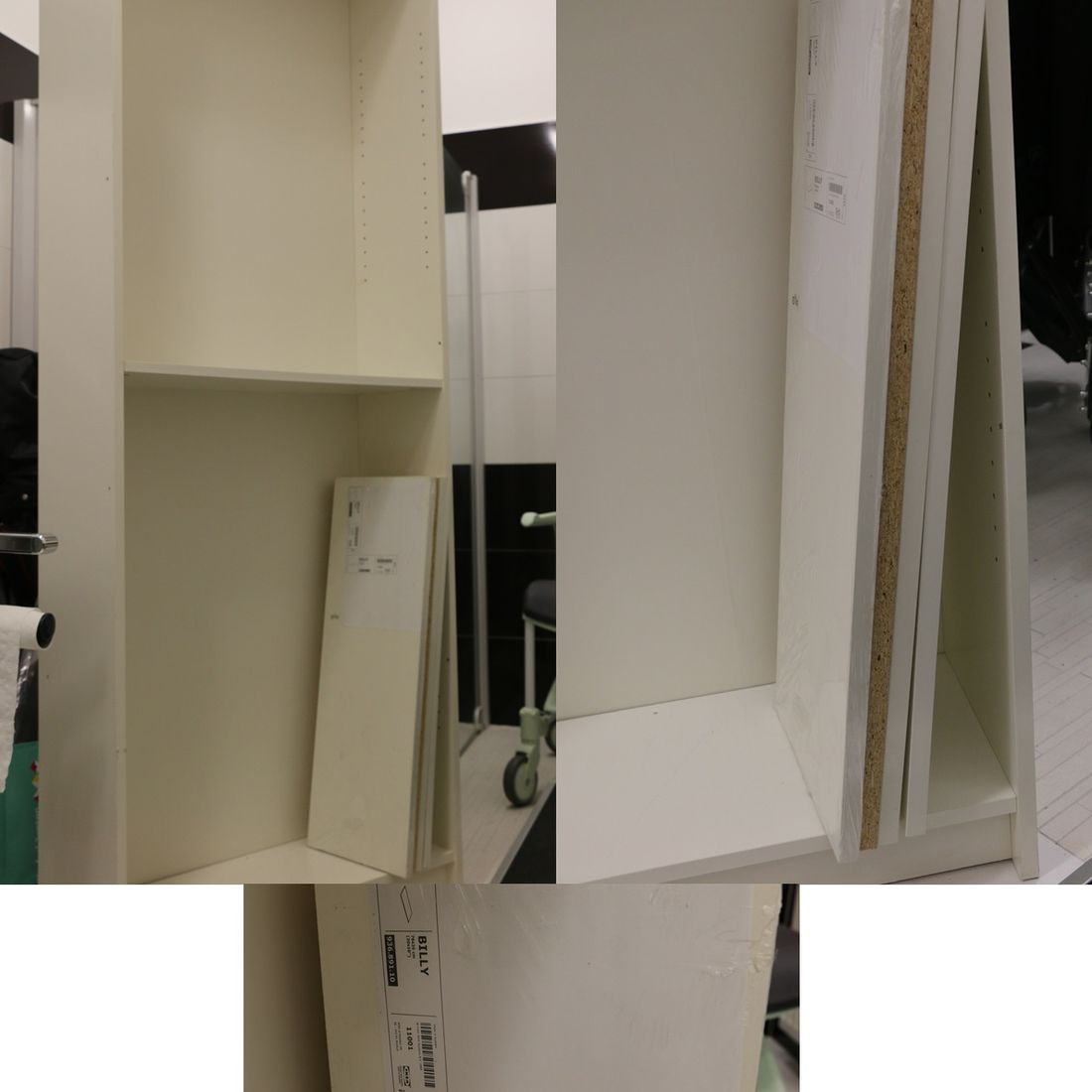 4 Stück stapelbare Sessel in schwarz (Gebot gilt für alle)