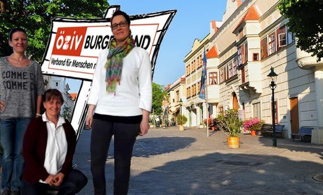 Fotomontage Team ÖZIV in FuZo