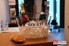 Sektcooler mit Flaschen