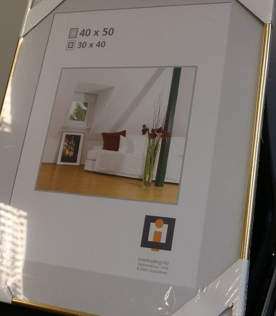 1 Stück Bilderrahmen Glas 40x50