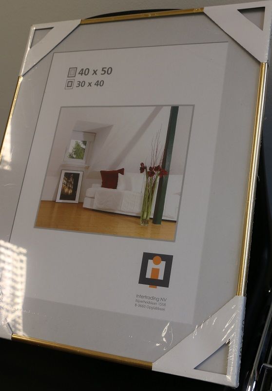 1 Stück Bilderrahmen Glas 40x50