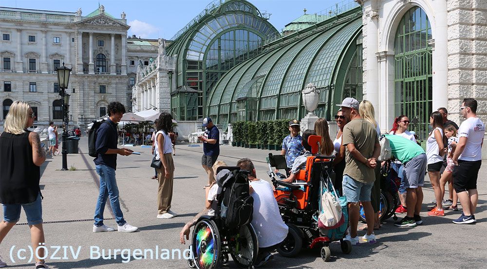 017 - im Burggarten, vor dem Palmenhaus
