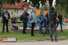 Menschen am Spielplatz