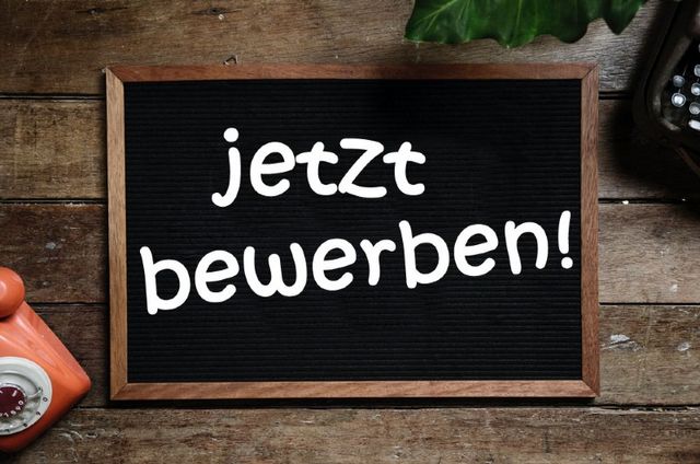 Symbolbild "Jetzt bewerben"