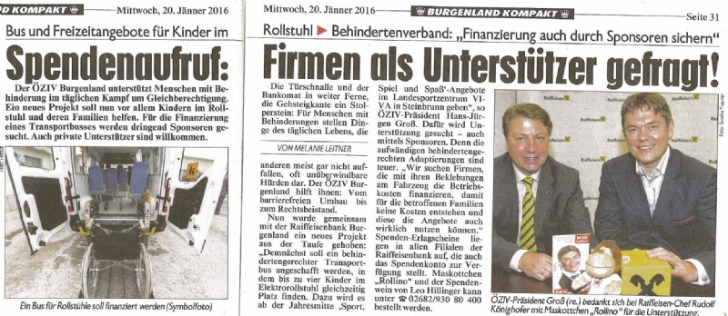 Kronen Zeitung 20.01.16