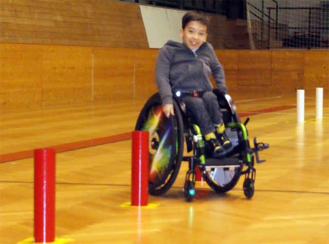 Leon im Parcours