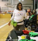 Teammitglied der WildWheels in Großaufnahme