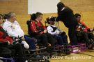 Spieler erhalten Medaillen