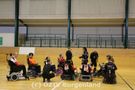 Teambesprechung auf dem Spielfeld