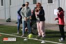 Schüler:innen beim Boccia