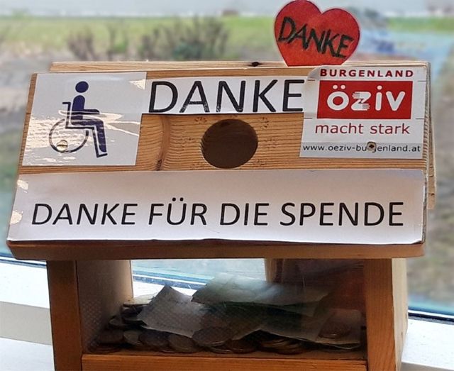 Spendenhäuschen