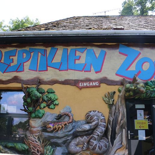 Eingang Reptilienzoo