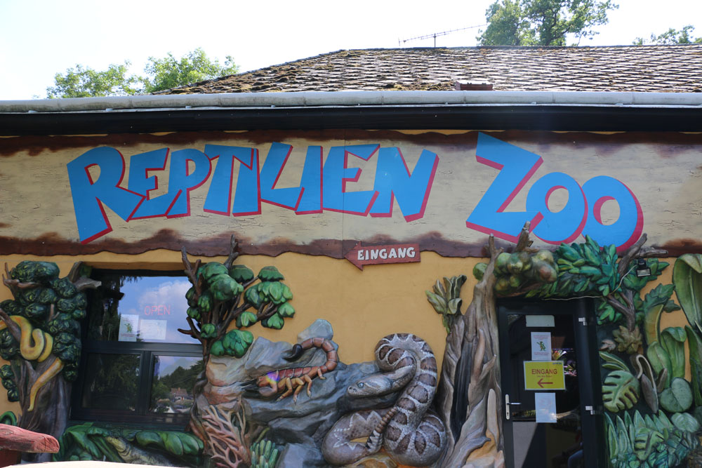 Eingang Reptilienzoo